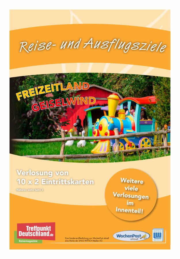 Titelblatt WochenPost Reisejournal