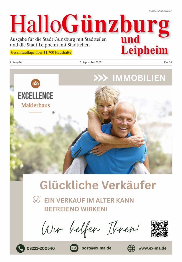 Titelblatt Hallo Günzburg Ausgabe: 05/2024