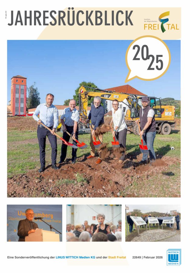 Titelblatt Jahresrückblick Freital Ausgabe: 01/2026