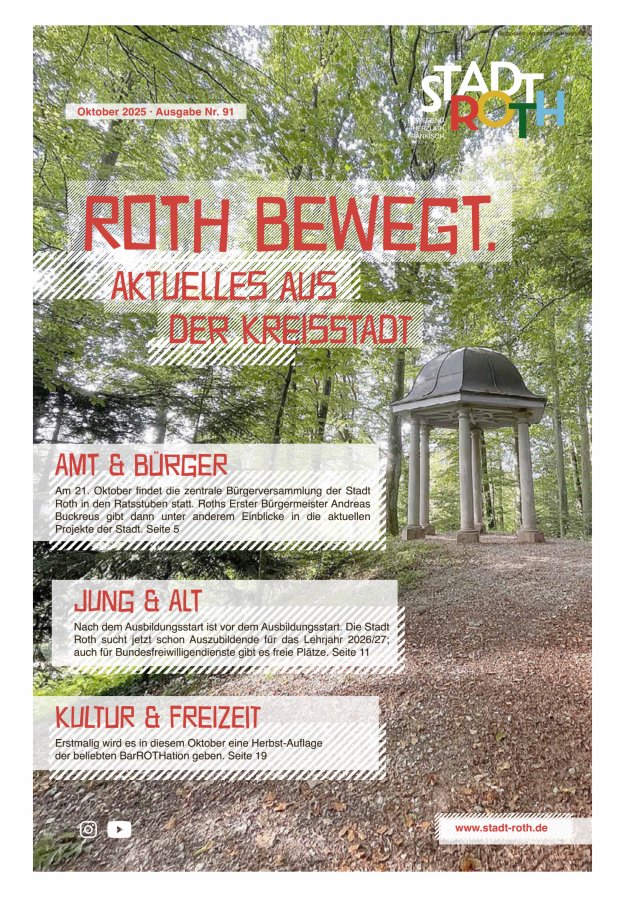 Titelblatt Roth bewegt.