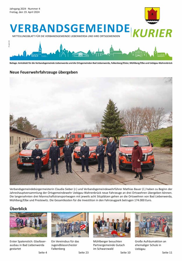 Titelblatt MB VG Bad Liebenwerda Ausgabe: 04/2024