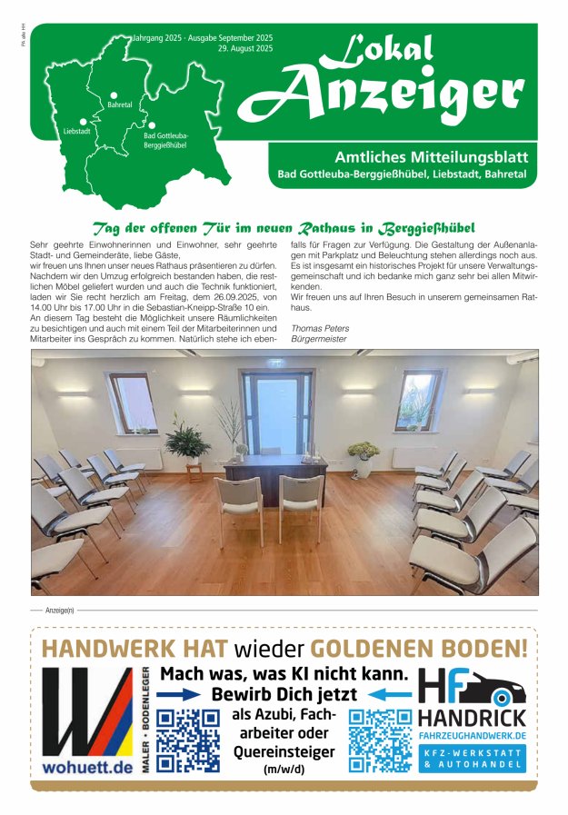 Titelblatt Lokal-Anzeiger  Ausgabe: 04/2024