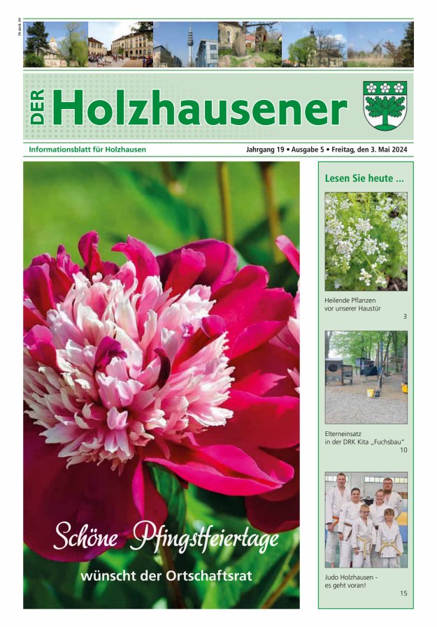 Titelblatt Der Holzhausener | Informationsblatt Ausgabe: 05/2024