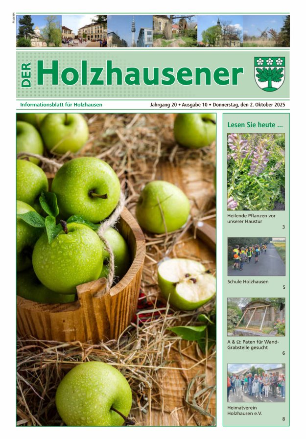 Titelblatt Der Holzhausener - Informationsblatt