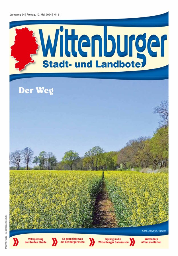 Titelblatt Wittenburger Stadt- und Landbote Ausgabe: 03/2024