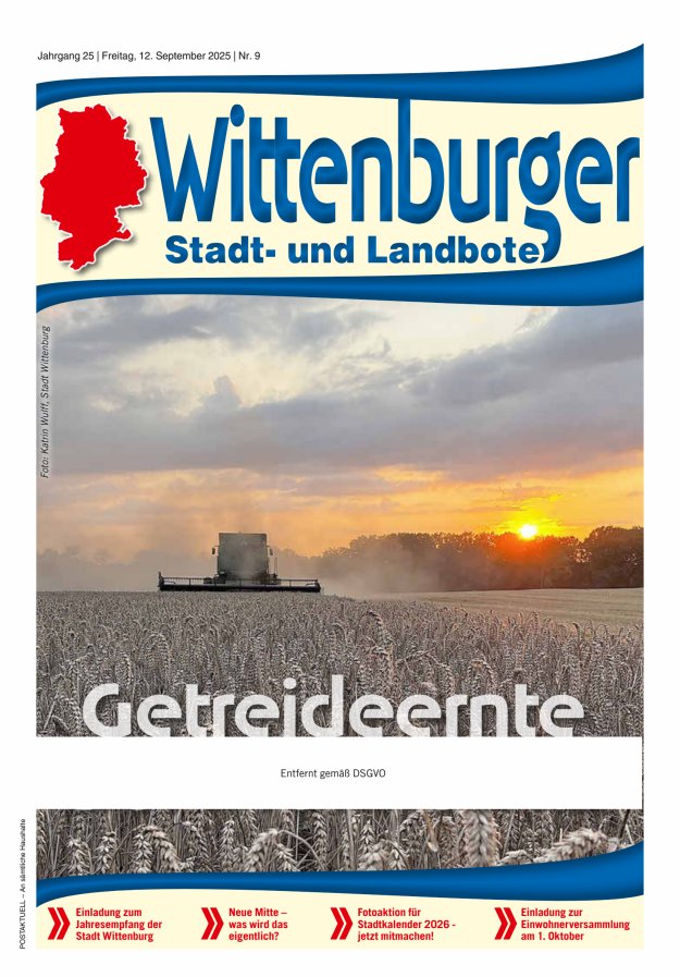 Titelblatt Wittenburger Stadt- und Landbote Ausgabe: 03/2024