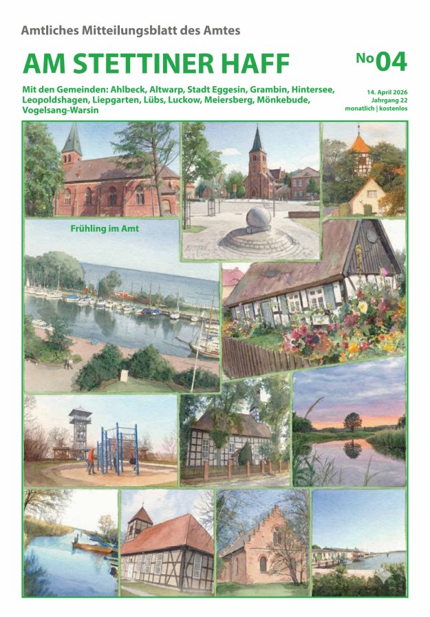 Titelblatt Am Stettiner Haff