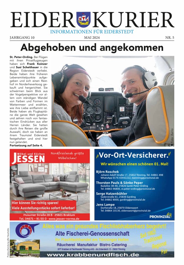 Titelblatt Eider-Kurier Ausgabe: 03/2024