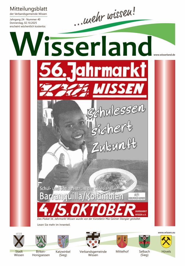 Titelblatt Mitteilungsblatt Wissen - Wisserland...mehr wissen!