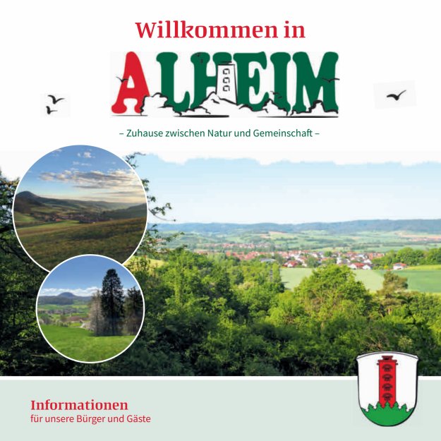 Titelblatt Broschüre Alheim
