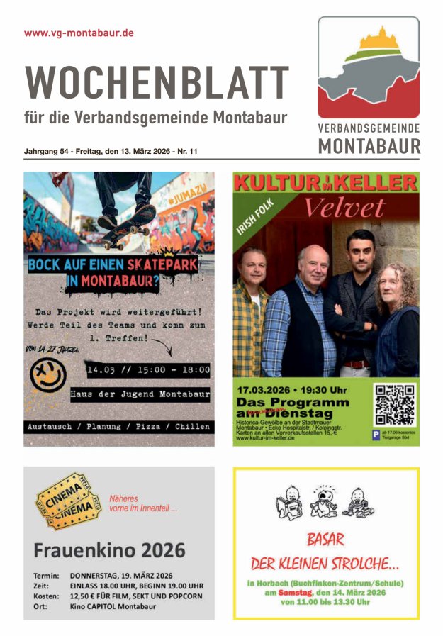 Wochenblatt der Verbandsgemeinde Montabaur KW#07 (13/02/2026)