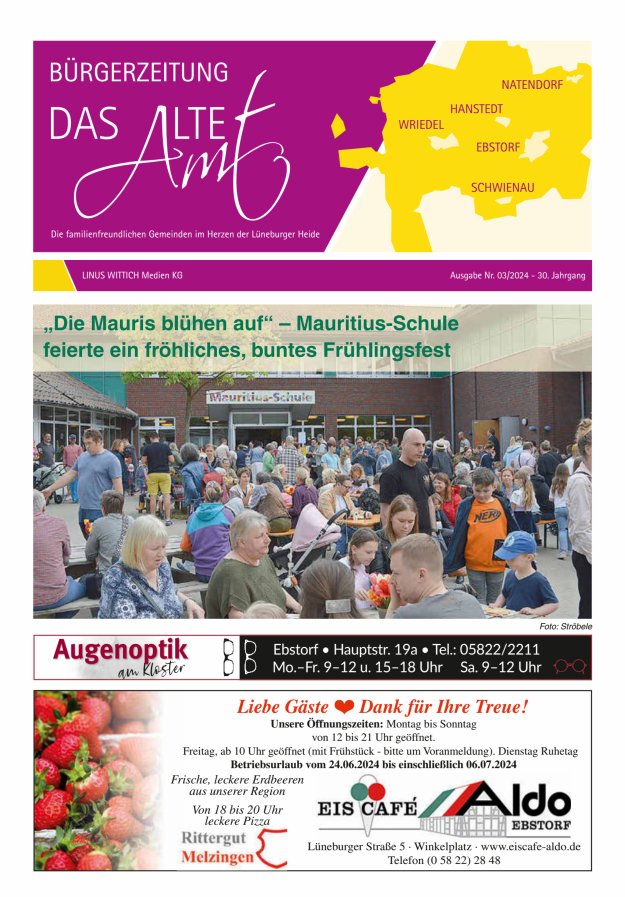 Titelblatt Das Alte Amt Ausgabe: 02/2024