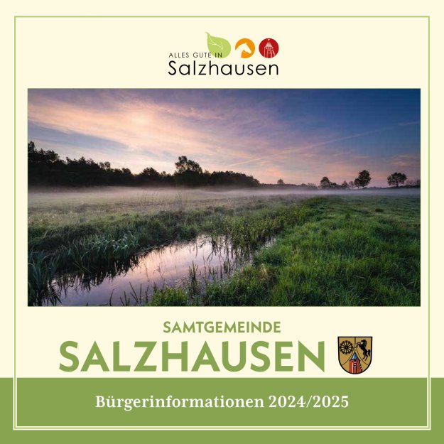 Titelblatt Bürger-Infobroschüre Salzhausen