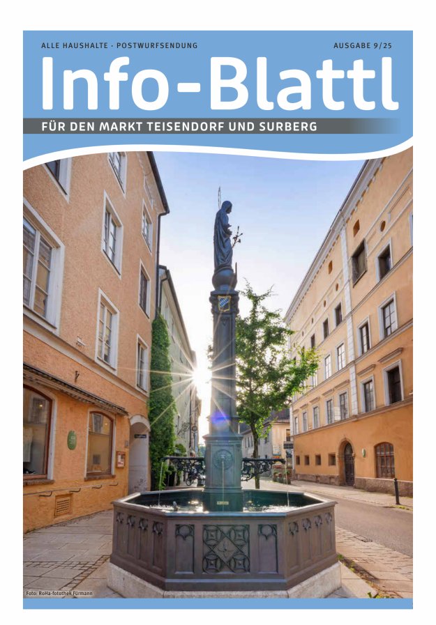 Titelblatt Infoblattl Teisendorf