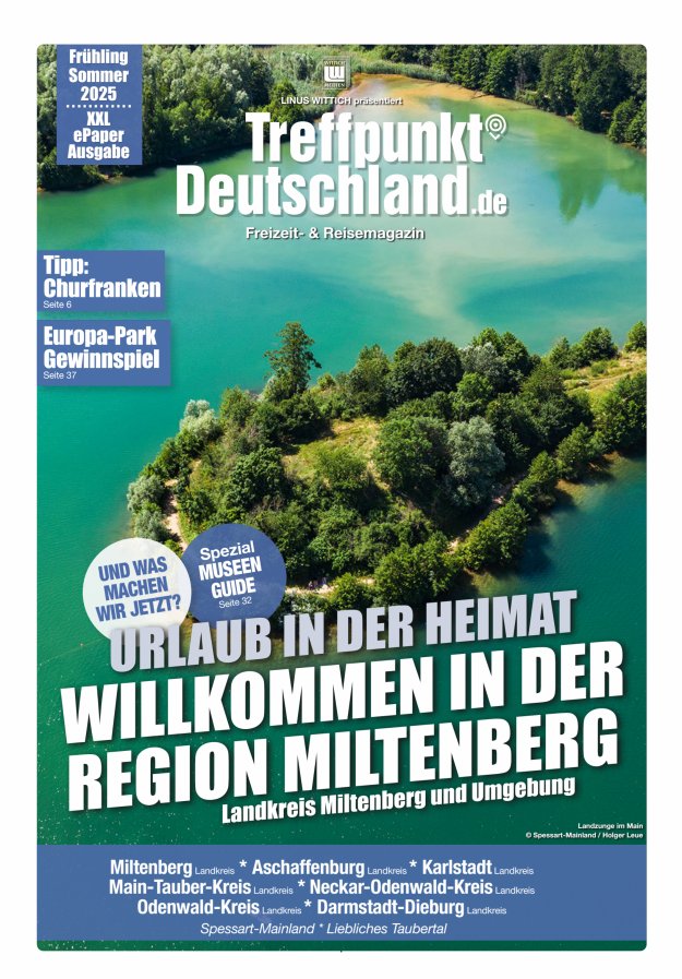 Titelblatt TreffpunktDeutschland Region Miltenberg Reisemagazin